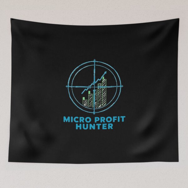 Item preview, Micro Profit Hunter Scalping Shirt  designed and sold by KapiPrint.