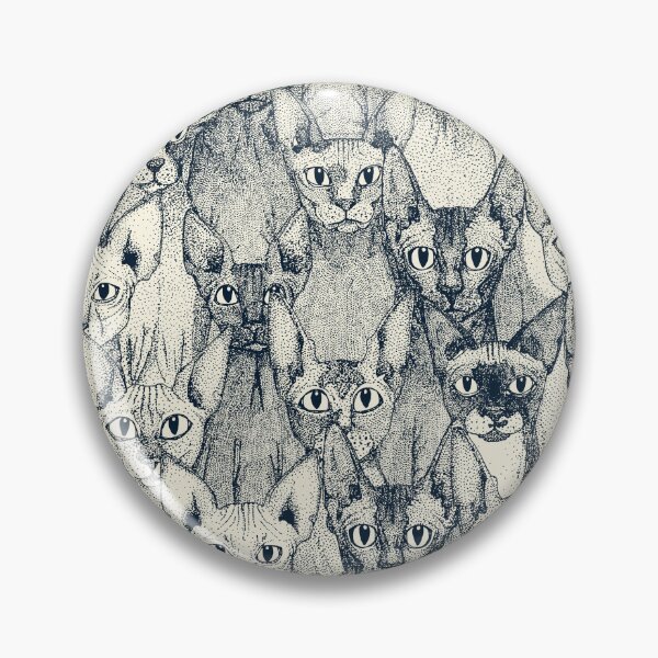 Item preview, just sphynx cats indigo pearl designed and sold by scrummy.