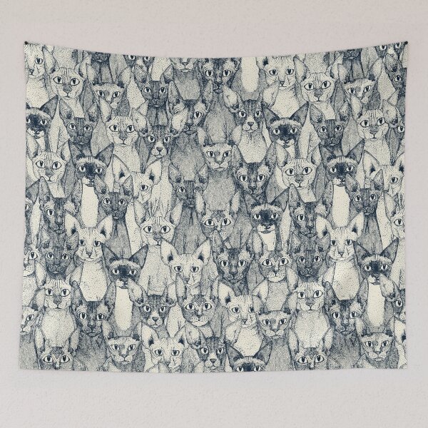 Item preview, just sphynx cats indigo pearl designed and sold by scrummy.