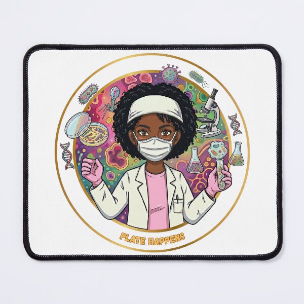 Item preview, Plate happens (microbiologist) designed and sold by Nurse Eve.