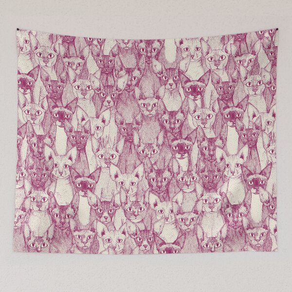 Item preview, just sphynx cats cherry pearl designed and sold by scrummy.