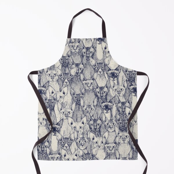 Item preview, just sphynx cats blue off white designed and sold by scrummy.