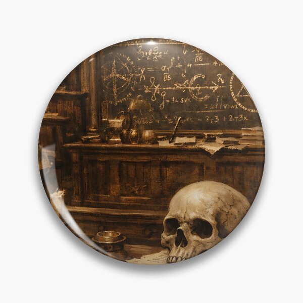 Item preview, The Alchemical Lecture Hall - Dark Academia Witch designed and sold by bapupa.