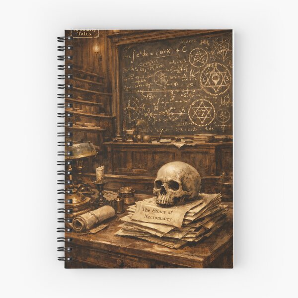 Item preview, The Alchemical Lecture Hall - Dark Academia Witch designed and sold by bapupa.