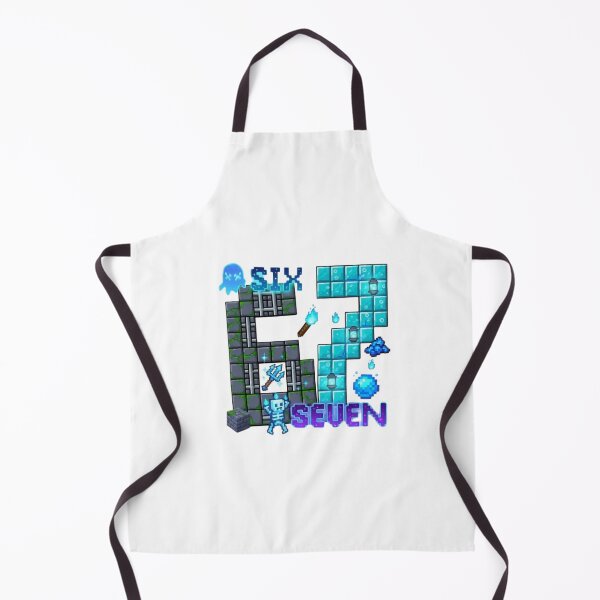 Item preview, Six Seven - Retro Blocky Gaming Voxel Art designed and sold by HBDStudio.