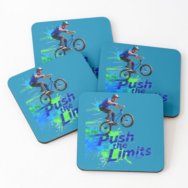 Item preview, BMX Rider Push The Limits – Extreme Sports Bike Jump Design designed and sold by Maximilianos.