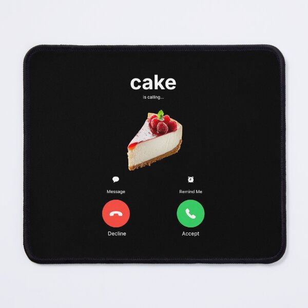 Item preview, cake is calling: meme gift, funny gag gift  designed and sold by revolsrawrats.
