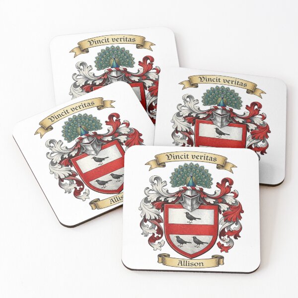 Item preview, The Allison Family Coat of Arms designed and sold by BagTown Clans.