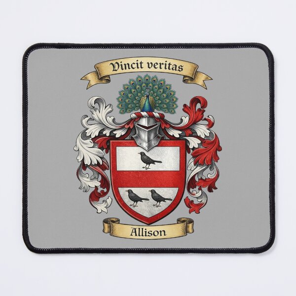 Item preview, The Allison Family Coat of Arms designed and sold by BagTown Clans.