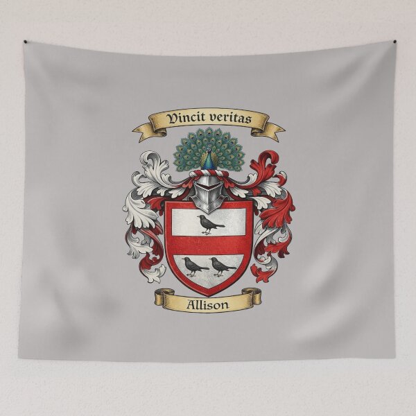 Item preview, The Allison Family Coat of Arms designed and sold by BagTown Clans.