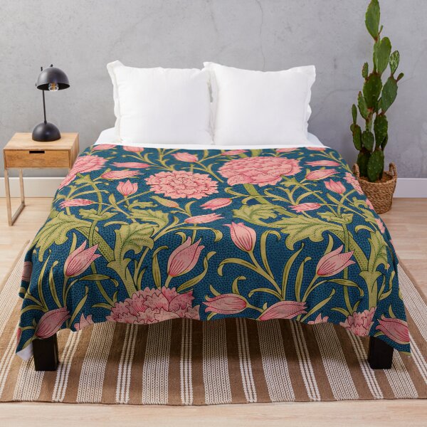 Item preview, William Morris Floral Pattern Pink designed and sold by maniacfitness.
