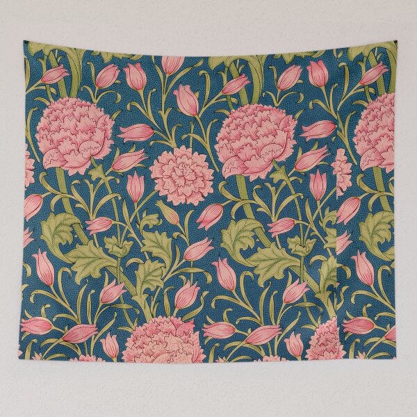 Item preview, William Morris Floral Pattern Pink designed and sold by maniacfitness.