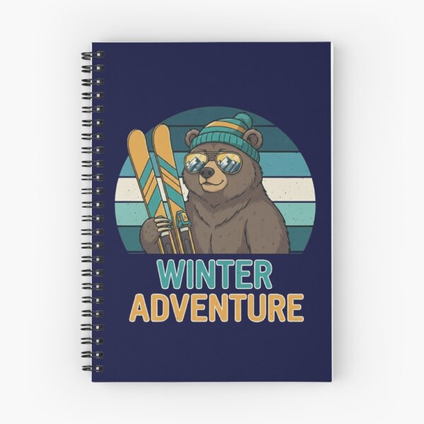 Item preview, Winter Adventure – Ski Bear Design designed and sold by Dogandesighn.