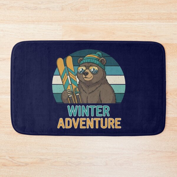 Item preview, Winter Adventure – Ski Bear Design designed and sold by Dogandesighn.