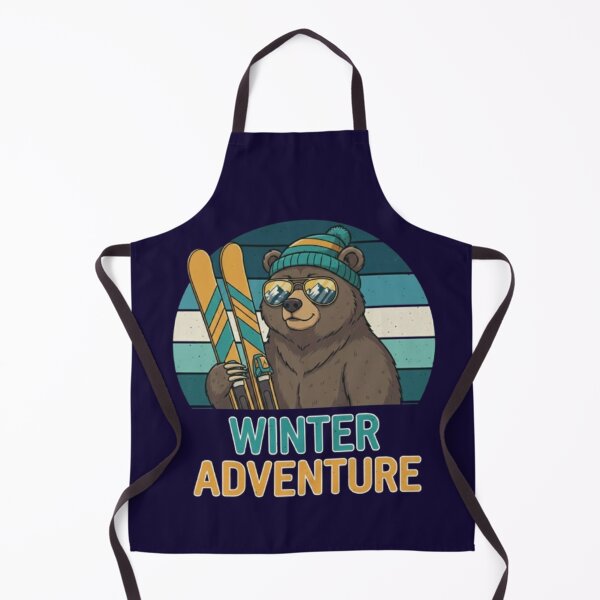 Item preview, Winter Adventure – Ski Bear Design designed and sold by Dogandesighn.