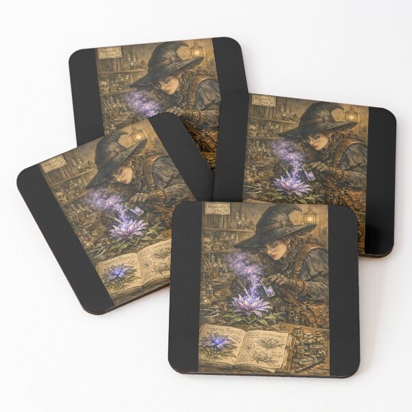 Item preview, The Botanical Dissection - Dark Academia Witch designed and sold by bapupa.