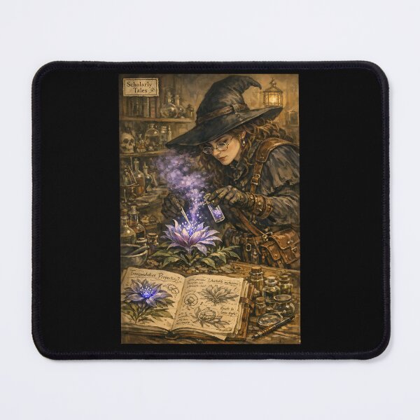 Item preview, The Botanical Dissection - Dark Academia Witch designed and sold by bapupa.