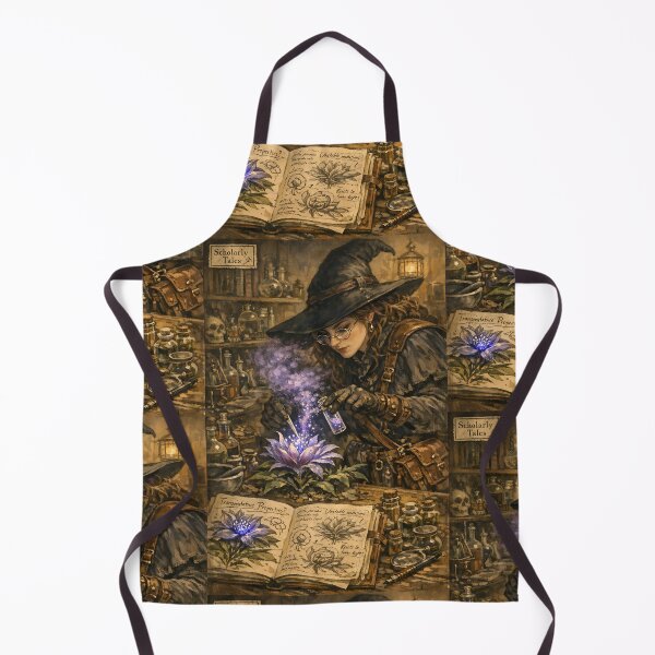 Item preview, The Botanical Dissection - Dark Academia Witch designed and sold by bapupa.