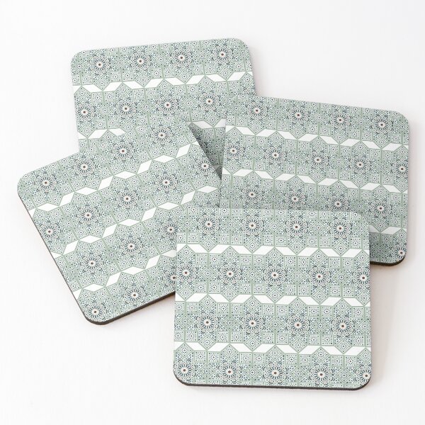 Item preview, Emerald Moroccan Geometric pattern designed and sold by MarrySArtwork.