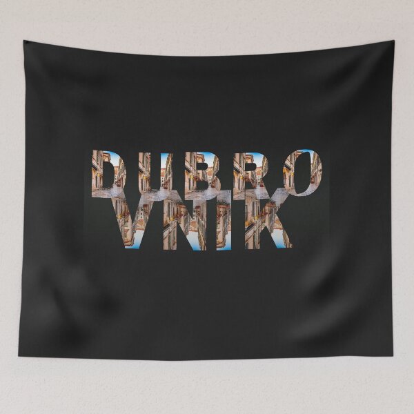Item preview, Dubrovnik Croatia Dark Cinematic City Design Gift designed and sold by Winetastic-Art.