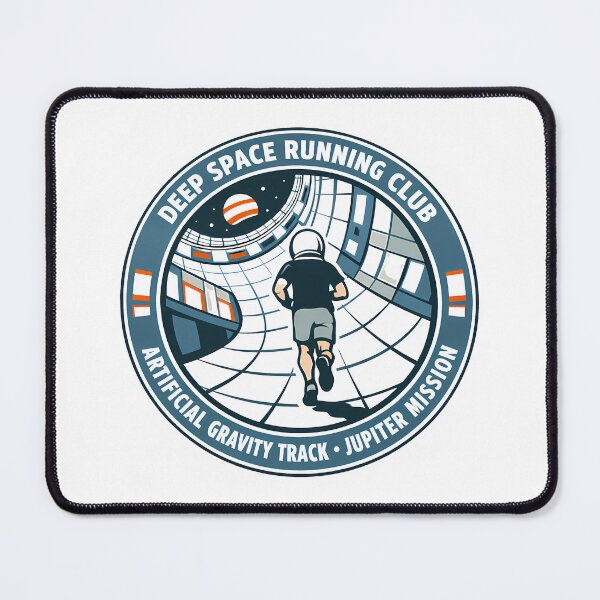 Item preview, Space Centrifuge Running Club Track designed and sold by agearb.