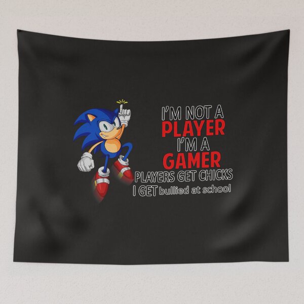 Item preview,  I_M Not Player I_M A Gamer Players Get Chicks I Get Bullied At School designed and sold by AstroFrame.