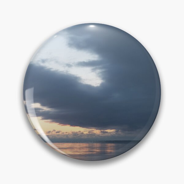 Item preview, Icy Cloudscape - Dramatic Sky Over Calm Freezing Waters designed and sold by Georgia Mizuleva.