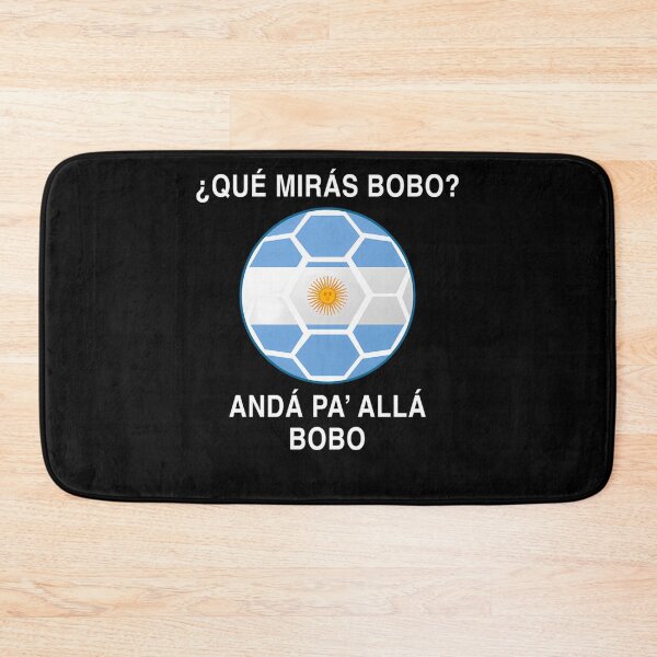 Item preview, Que Miras Bobo Messi Argentina Ftbol Soccer Qatar 2022 designed and sold by Theepo.