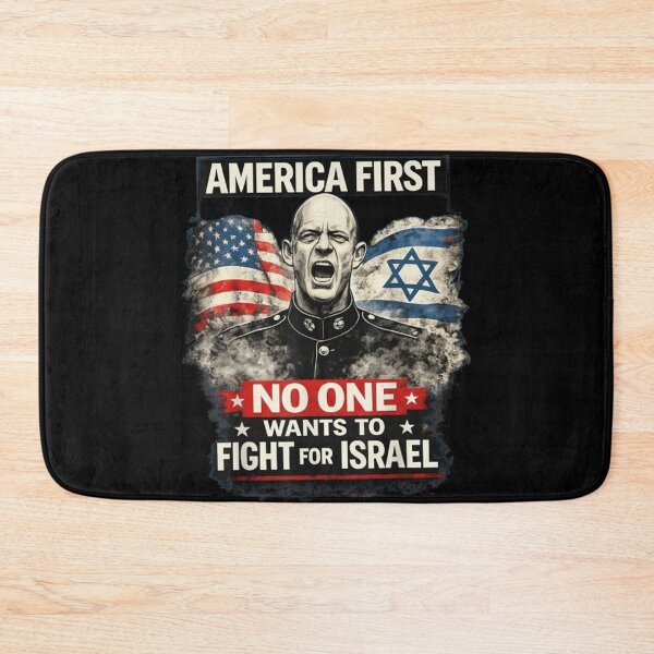 Item preview, Patriotic American Soldier Portrait With USA And Israel Flags Political Statement Art designed and sold by Taniyah Gomes.