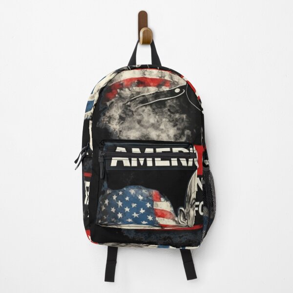 Item preview, Patriotic American Soldier Portrait With USA And Israel Flags Political Statement Art designed and sold by Taniyah Gomes.