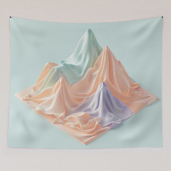 Item preview, Silk Summit Serenity designed and sold by ONYX Pixee.