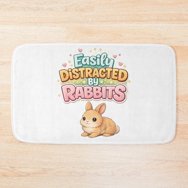 Item preview, easily distracted by rabbits designed and sold by SMadejArt.