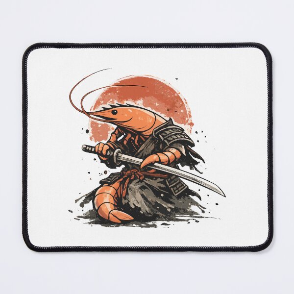 Item preview, Big Prawn Warrior – Samurai Shrimp Japanese Style Funny Samurai T-Shirt designed and sold by TomoMadeIt.