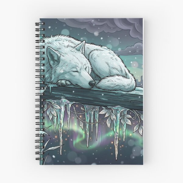 Item preview, Where the Snow Falls Soft and the White Wolf Sleeps designed and sold by Anvc-Art.