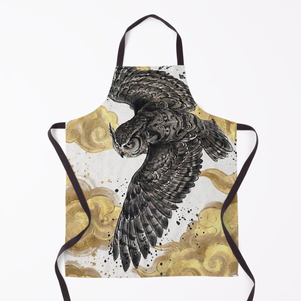Item preview, Owl with Hannya Tattoo designed and sold by CalyCollab.