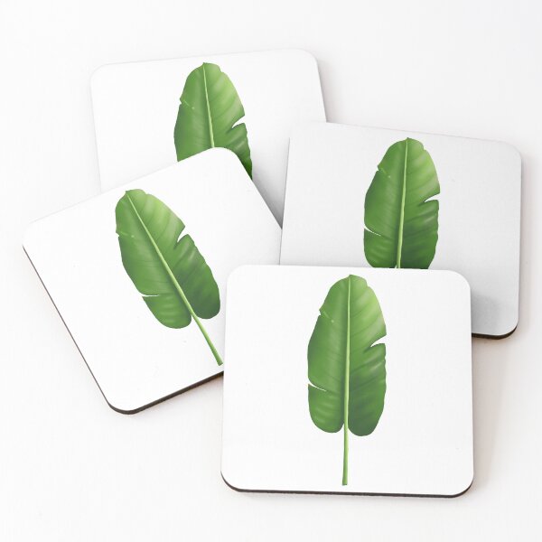 Item preview, Tropical Banana Leaf - Minimalist Green Jungle Nature Illustration designed and sold by poonzapoon.