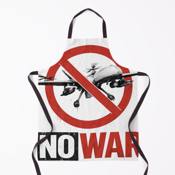 Item preview, No War – Anti Drone Peace Protest Design designed and sold by Ocelot-T.