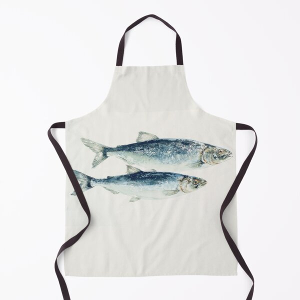 Item preview, Two fish on a plain background designed and sold by anytka.