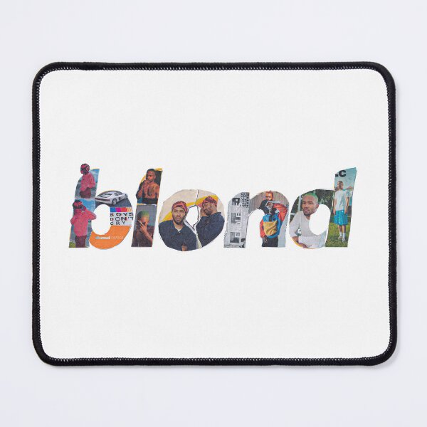 Item preview, Frank Ocean Blond Album Typography Collage Cutout Design designed and sold by Novaque.