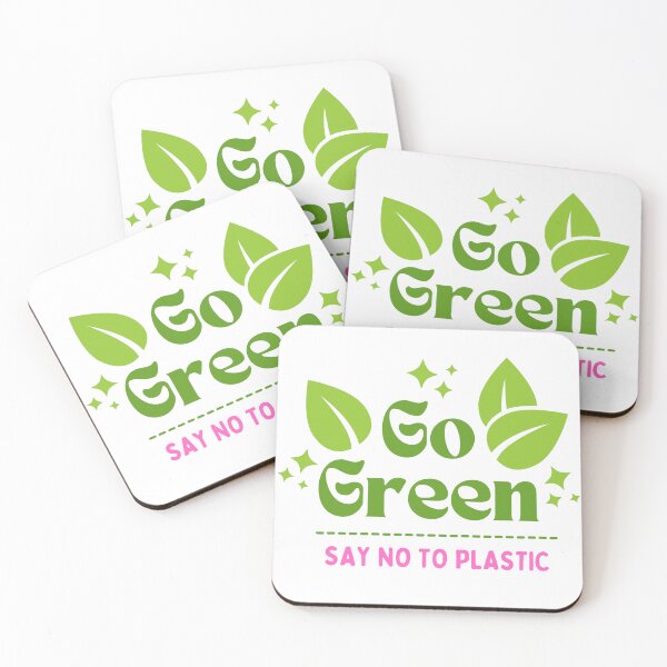 Item preview, Say No To Plastic Eco Friendly Sticker designed and sold by StickerHaven29.