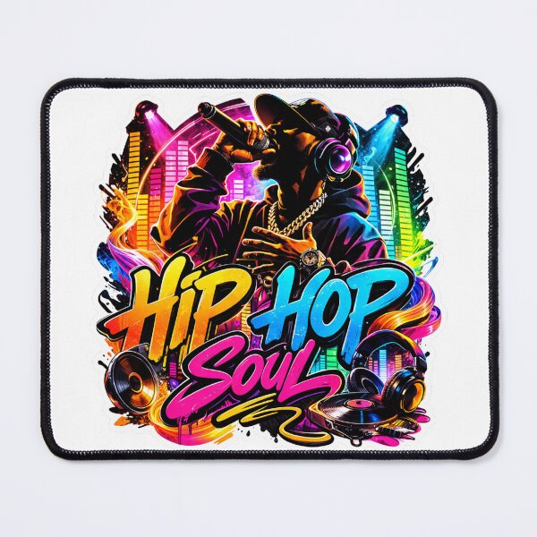 Item preview, Hip Hop Soul Neon Graffiti rap soul designed and sold by lorand-designs.
