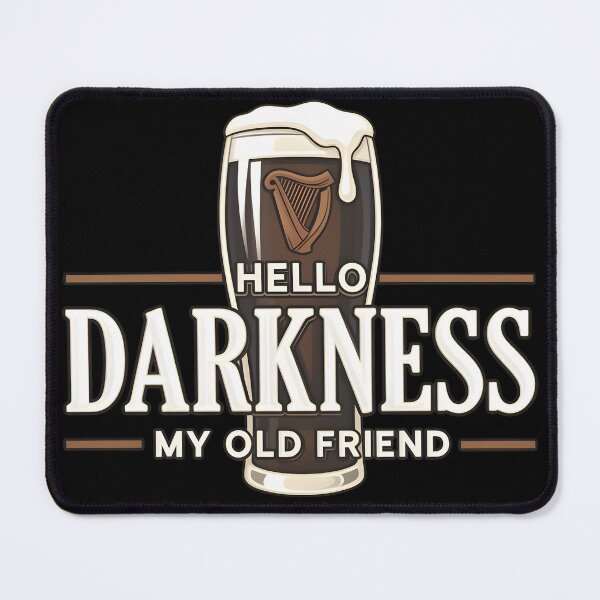 Item preview, Hello Darkness My Old Friend Irish designed and sold by NormamArtworks.