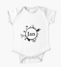 Halloween Name Jan One Piece - Short Sleeve