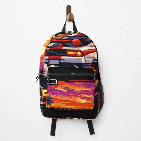 Item preview, 16-Bit Sunset Racing Pixel Art designed and sold by craftedd.