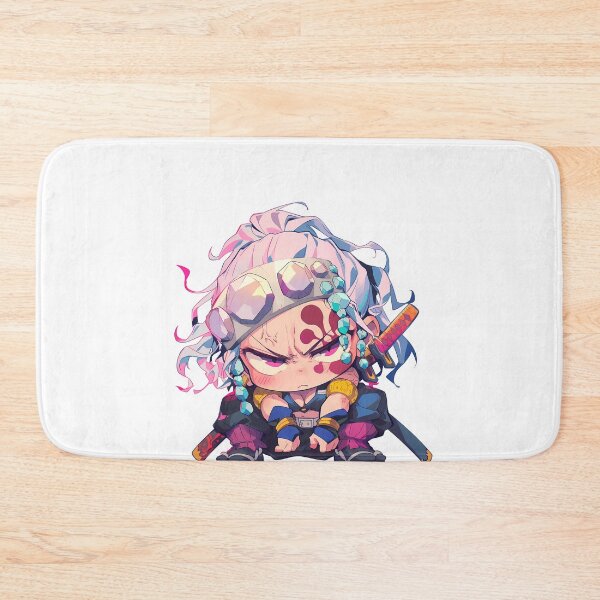 Item preview, Tengen Uzui Demon Slayer Chibi Angry Jeweled Headband designed and sold by 108Recordings.