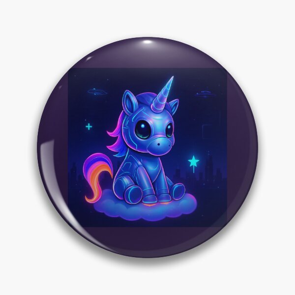 Item preview, Robot unicorn designed and sold by NubesDesignCH.