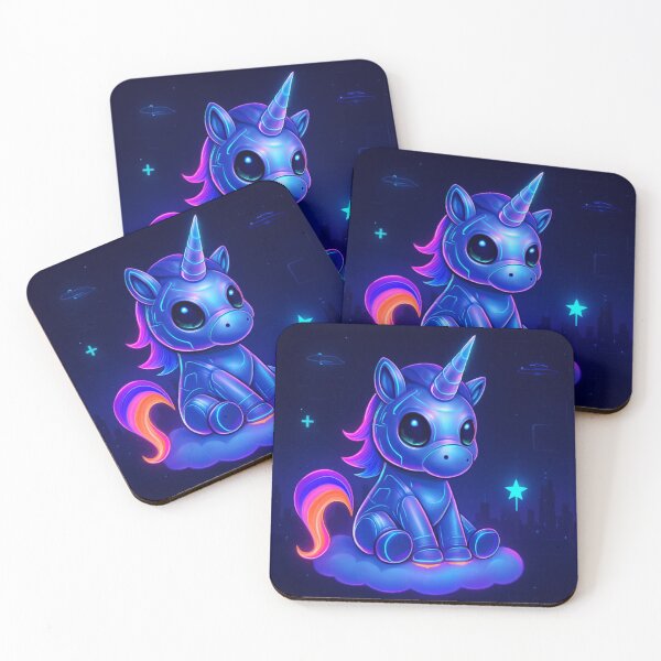 Item preview, Robot unicorn designed and sold by NubesDesignCH.