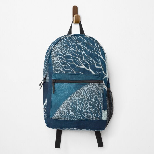 Item preview, Tree design on a blue background designed and sold by anytka.
