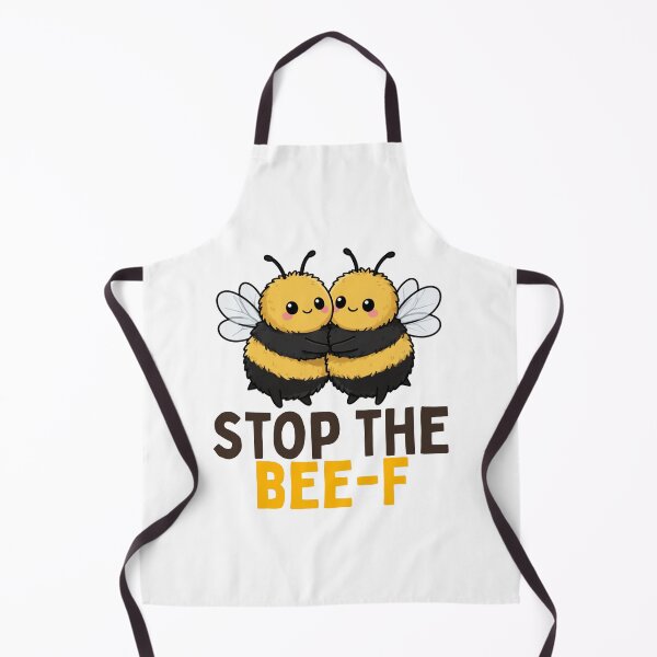 Item preview, Stop The Bee-f Kawaii Bees Art designed and sold by PunTeestic.