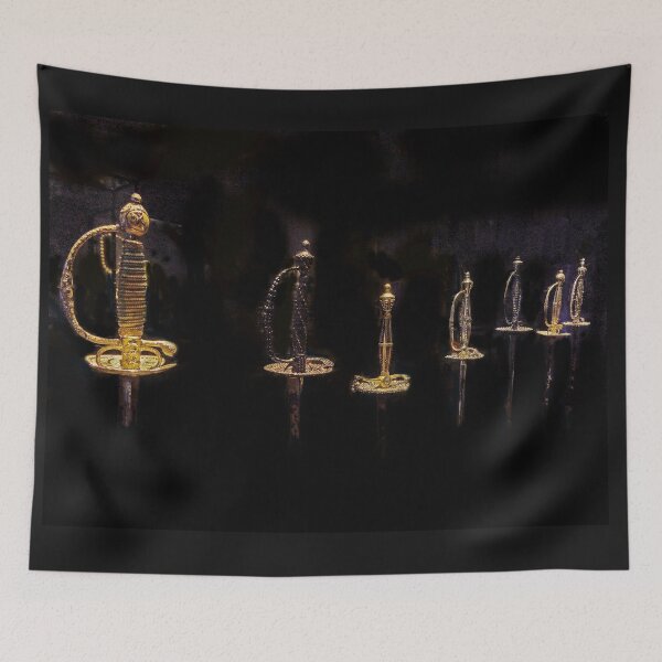 Item preview, vr 4040/ finition 2025 -12 - les épées-the swords du Prince Talleyrand au Château de Valençay - France - Okaio Créations - Olavia-Olao designed and sold by o.okaïo.